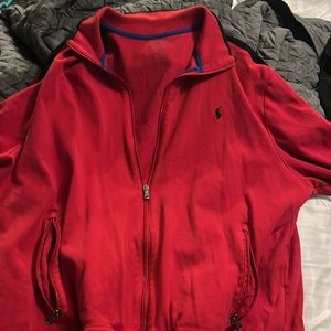 Polo full zip jacket. XXL